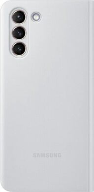 Чехол-книжка Smart Clear View Cover для Samsung Galaxy S21 Plus (G996) EF-ZG996CJEGRU - Light Gray