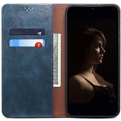 Защитный чехол UniCase Leather Wallet для Samsung Galaxy A25 (A256) - Blue