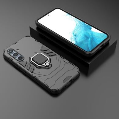 Защитный чехол Deexe Hybrid Case для Samsung Galaxy A54 (A546) - Blue