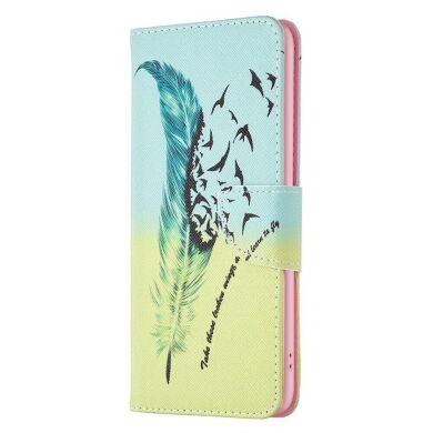 Чехол-книжка Deexe Color Wallet для Samsung Galaxy A34 (A346) - Feather