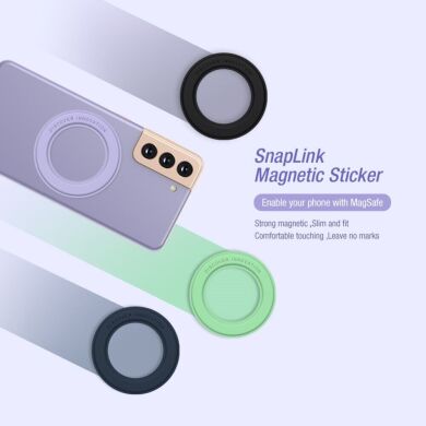 Магнитный держатель NILLKIN SnapLink Magnetic Sticker - Purple
