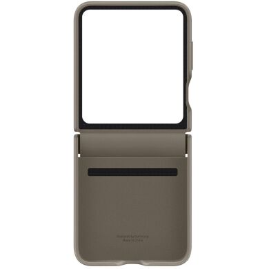 Защитный чехол Flap Eco-Leather Case для Samsung Galaxy Flip 5 (EF-VF731PAEGUA) - Etoupe