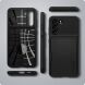 Защитный чехол Spigen (SGP) Slim Armor CS для Samsung Galaxy S21 FE (G990) - Black. Фото 21 из 21