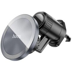 Автомобільний тримач Hoco H23 - Black / Metal gray