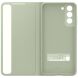 Чехол-книжка Clear View Cover для Samsung Galaxy S21 FE (G990) EF-ZG990CMEGRU - Olive Green. Фото 5 из 5