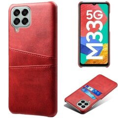 Защитный чехол Deexe Pocket Case для Samsung Galaxy M33 (M336) - Red