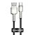 Кабель Baseus Cafule Metal USB to Type-C (40W, 0.25m) CATJK-01 - Black