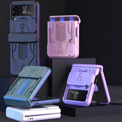 Защитный чехол GKK Hinge Case для Samsung Galaxy Flip 4 - Pink