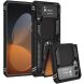 Защитный чехол Deexe Armor Case (FF) для Samsung Galaxy Flip 4 - Black. Фото 2 из 8