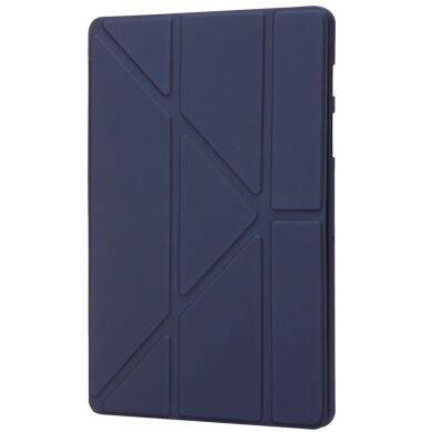 Чехол Deexe Origami Series для Samsung Galaxy Tab S9 (X710/716) - Dark Blue