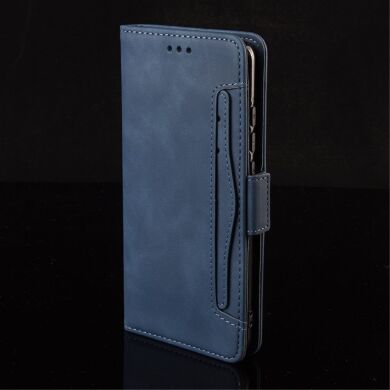 Чехол Deexe Wallet Stand для Samsung Galaxy M32 (M325) - Blue