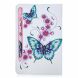 Чехол-книжка Deexe Pattern Style для Samsung Galaxy Tab S7 (T870/875) / S8 (T700/706) - Butterflies and Flowers. Фото 3 из 9