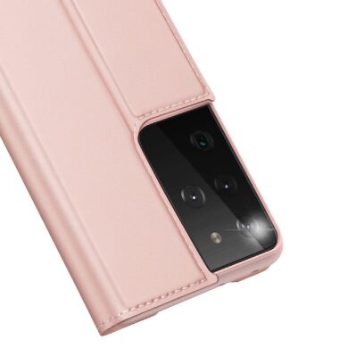 Чехол-книжка DUX DUCIS Skin Pro для Samsung Galaxy S21 Ultra - Pink