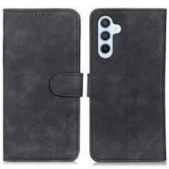 Чохол-книжка KHAZNEH Retro Wallet для Samsung Galaxy S24 Plus - Black