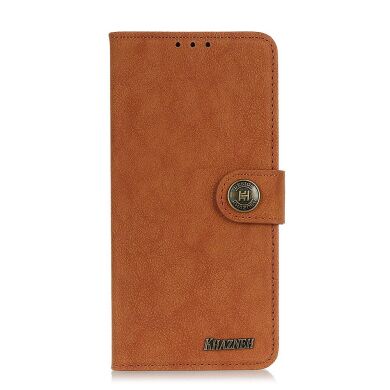 Чехол-книжка KHAZNEH Wallet Cover для Samsung Galaxy A02s (A025) - Brown