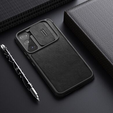 Чехол-книжка NILLKIN Qin Pro для Samsung Galaxy S22 Plus - Black