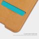Чехол-книжка NILLKIN Qin Series для Samsung Galaxy A10 (A105) - Brown. Фото 9 из 14