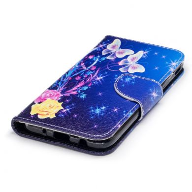 Чехол-книжка UniCase Color Wallet для Samsung Galaxy J5 2017 (J530) - Butterfly in Flowers
