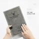Чехол-книжка UniCase Deer Pattern для Samsung Galaxy Tab S6 lite / S6 Lite (2022/2024) - Grey. Фото 4 из 10