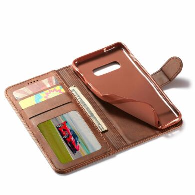 Чохол LC.IMEEKE Wallet Case для Samsung Galaxy S10e (G970) - Coffee