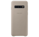 Чехол Leather Cover для Samsung Galaxy S10 (G973) EF-VG973LJEGRU - Gray. Фото 1 из 4