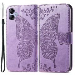 Чохол UniCase Butterfly Pattern для Samsung Galaxy A04e (A042) - Light Purple