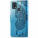 Чехол UniCase Butterfly Pattern для Samsung Galaxy M31 (M315) - Blue. Фото 3 из 12