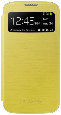 Flip cover S View Чехол для Samsung Galaxy S4 (i9500) - Yellow