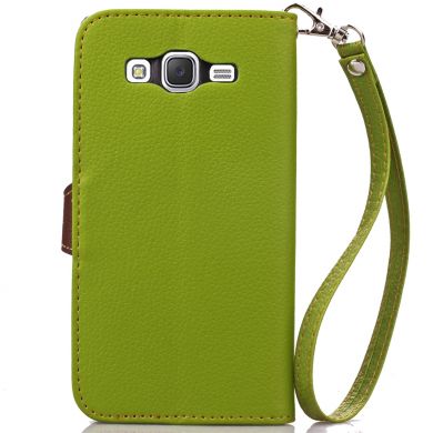 Чехол Deexe Leaf Buckle для Samsung Galaxy J7 (J700) / J7 Neo (J701) - Green