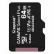 Карта памяти Kingston microSDXC 64GB Canvas Select Plus C10 UHS-I R100MB/s - Black. Фото 1 из 2