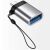 OTG-адаптер Deexe USB 3.0 to Type-C - Silver