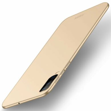 Пластиковый чехол MOFI Slim Shield для Samsung Galaxy A70 (A705) - Gold
