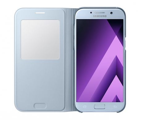 Чехол-книжка S View Standing Cover для Samsung Galaxy A5 2017 (A520) EF-CA520PLEGRU - Blue