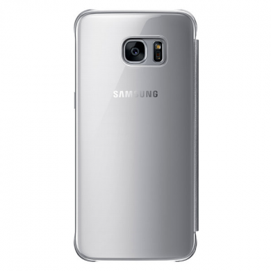 Чехол Clear View Cover для Samsung Galaxy S7 edge (G935) EF-ZG935CSEGRU - Silver
