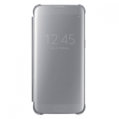 Чохол Clear View Cover для Samsung Galaxy S7 edge (G935) EF-ZG935CSEGRU - Silver