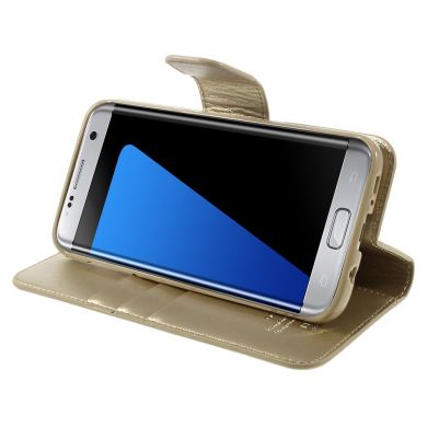 Чехол-книжка MERCURY Sonata Diary для Samsung Galaxy S7 edge (G935) - Gold