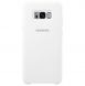 Силиконовый (TPU) чехол Silicone Cover для Samsung Galaxy S8 Plus (G955) EF-PG955TWEGRU - White. Фото 1 из 3