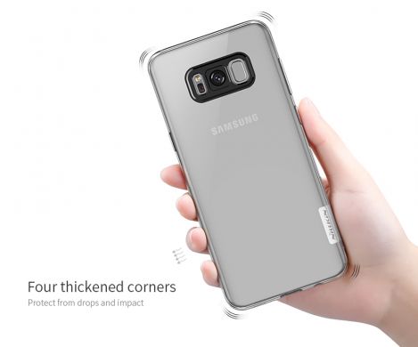Силиконовый (TPU) чехол NILLKIN Nature TPU для Samsung Galaxy S8 Plus (G955) - Transparent