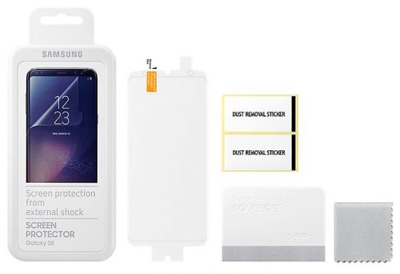 Комплект оригинальных пленок (2 шт) для Samsung Galaxy S8 (G950) ET-FG950CTEGRU