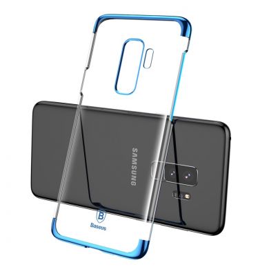 Пластиковый чехол BASEUS Glitter Series для Samsung Galaxy S9+ (G965) - Blue