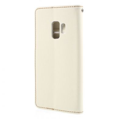 Чехол-книжка ROAR KOREA Cloth Texture для Samsung Galaxy S9 (G960) - White