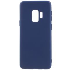 Силиконовый чехол Deexe Soft Case для Samsung Galaxy S9 (G960) - Dark Blue