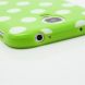 Силиконовая накладка Deexe Dot Style для Samsung Galaxy S4 (i9500) - Green. Фото 7 из 8