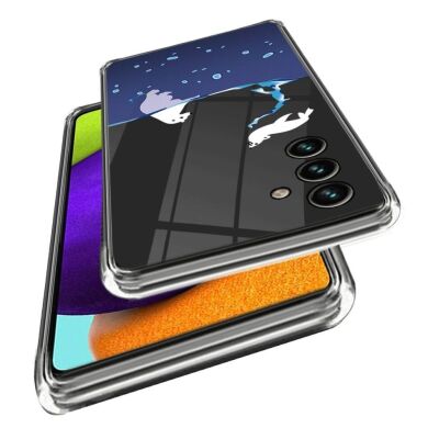 Силиконовый (TPU) чехол Deexe Pretty Glossy для Samsung Galaxy A05s (A057) - Polar Bear