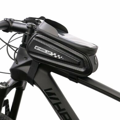 Универсальная сумка для велосипеда WHEEL UP Cycling Bag для смартфонов с диагональю до 7 дюймов - Black