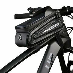 Універсальна сумка для велосипеду WHEEL UP Cycling Bag для смартфонів з діагоналлю до 7 дюймів - Black