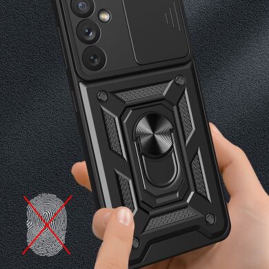 Защитный чехол Deexe Armor Shield для Samsung Galaxy A34 (A346) - Black