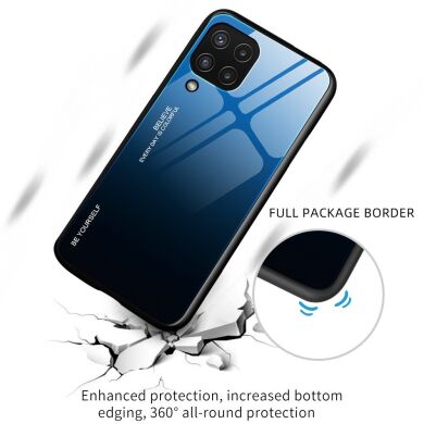 Защитный чехол Deexe Gradient Color для Samsung Galaxy M32 (M325) - Cyan / Blue