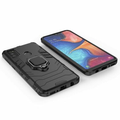 Защитный чехол Deexe Hybrid Case для Samsung Galaxy M30s (M307) / Galaxy M21 (M215) - Black