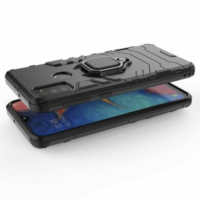Защитный чехол Deexe Hybrid Case для Samsung Galaxy M30s (M307) / Galaxy M21 (M215) - Black
